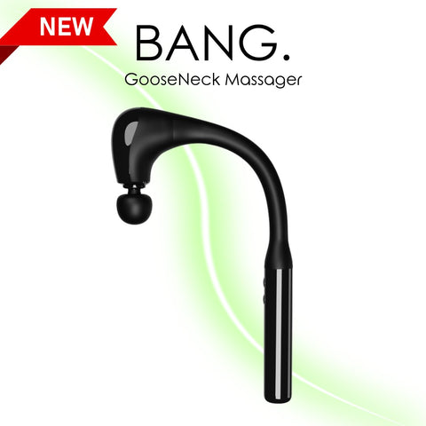 BANG GN1 GooseNeck Massager - BANG Percussive Therapy Massage Gun